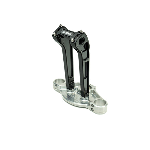 SLYFOX Riser - Pullback - 1" Clamping - 10" Rise - BLACK