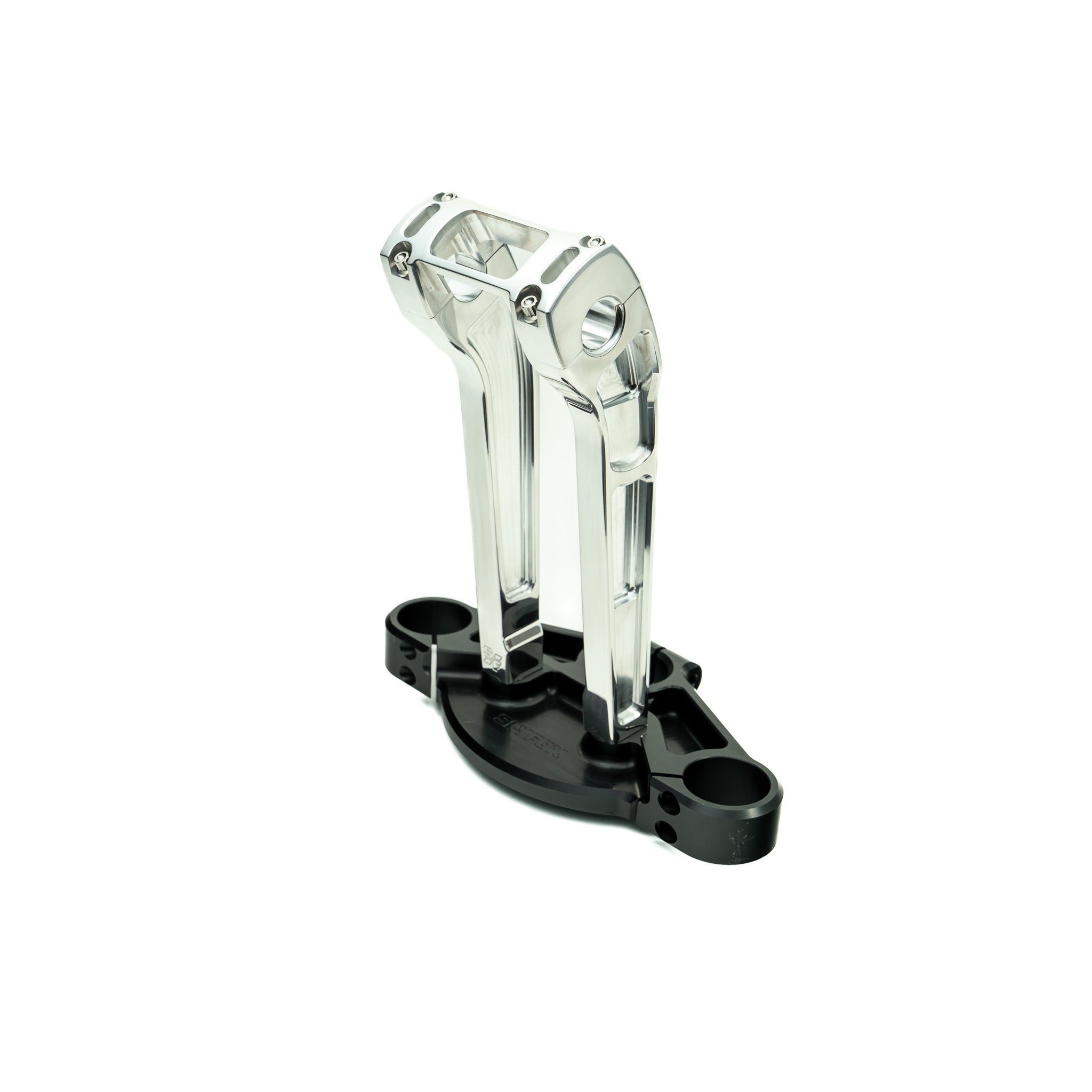 SLYFOX 1" Riser Top Clamp M8 Softail RAW