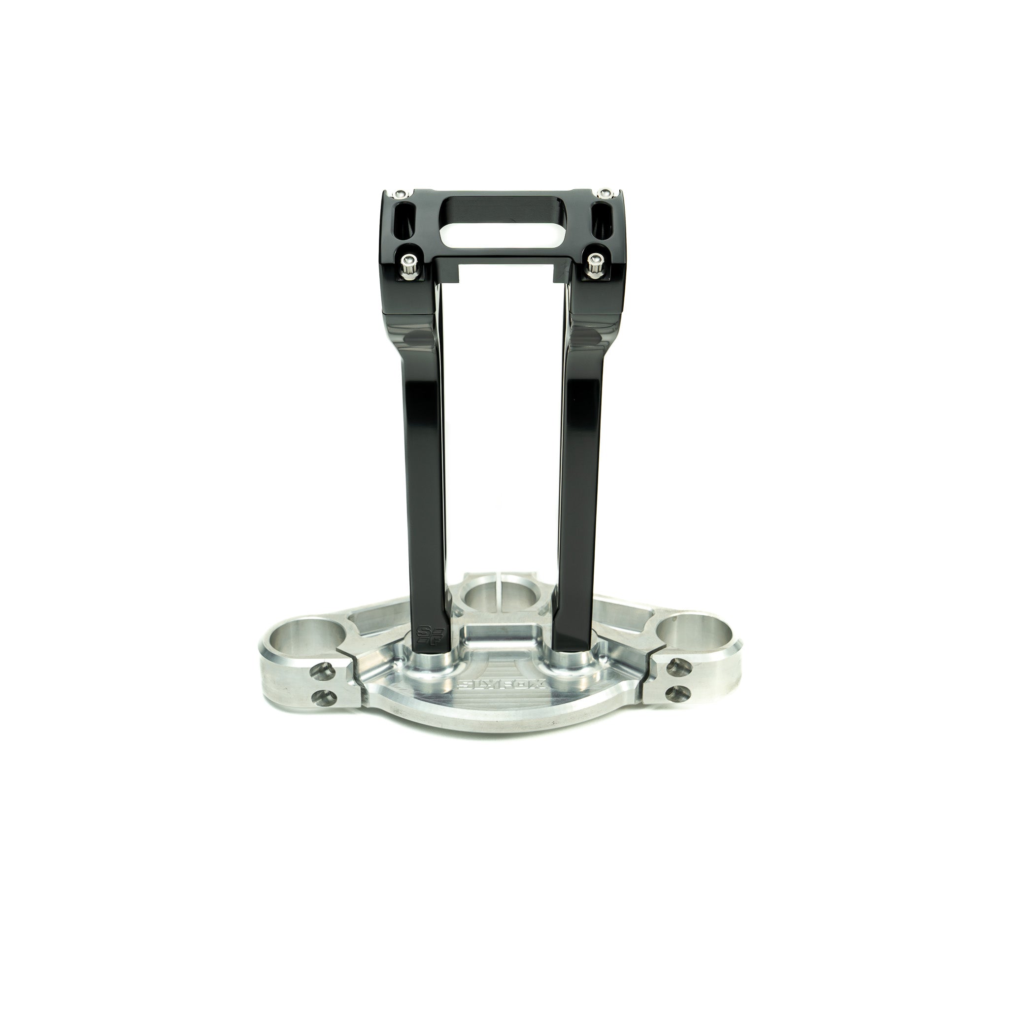SLYFOX 1" Riser Top Clamp M8 Softail Black