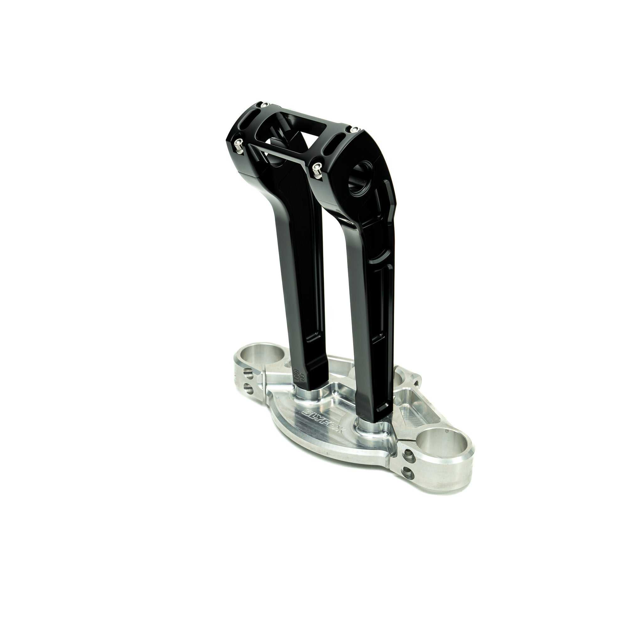 SLYFOX 1" Riser Top Clamp M8 Softail Black