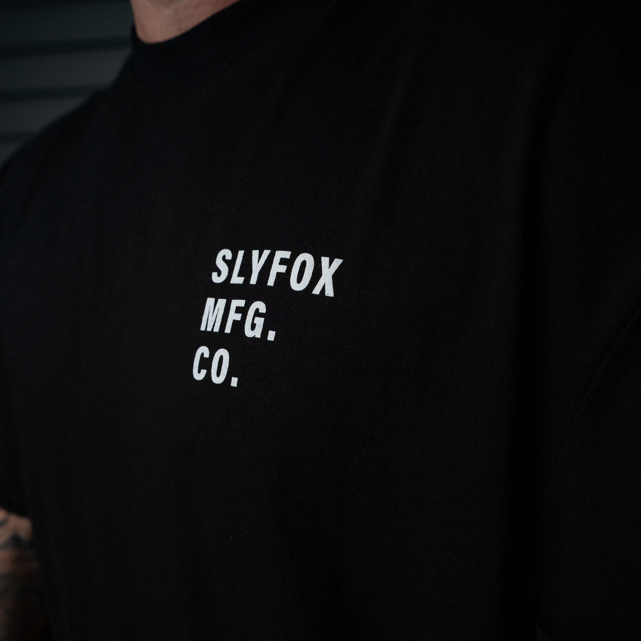 Slyfox "MFG" Black T-Shirt