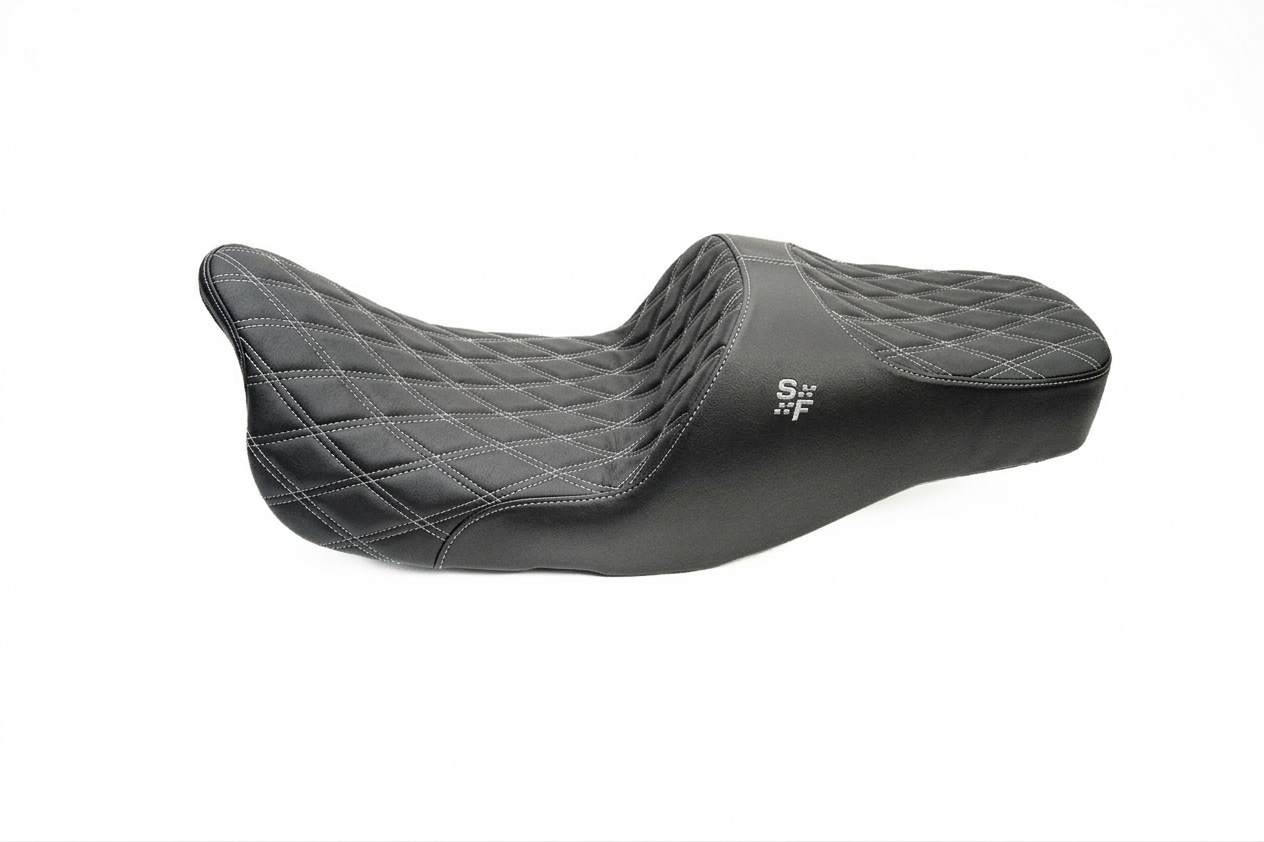 SLYFOX Chariot Diamond Stitch Seat (Grey Logo) Touring '23.5+