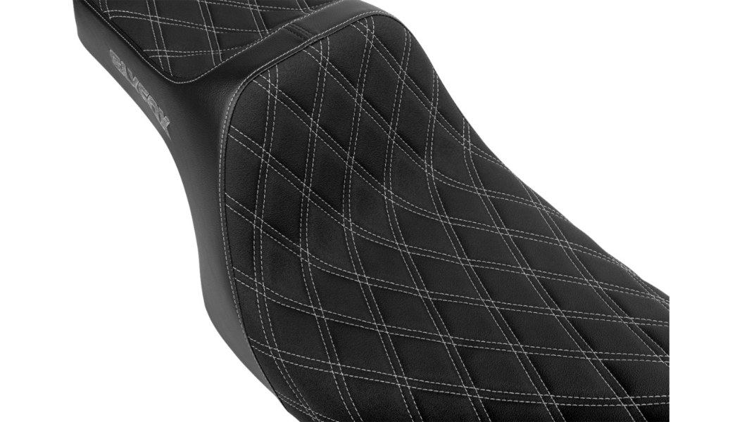 SLYFOX Highnoon Diamond Stitch Seat (Grey) - Touring '08-'23